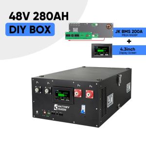 Wholesale JK DIY Battery Kits EVE 280ah Horizontal Stackable LiFePo4 JK PB2A16S20P BMS DC Breaker from china suppliers