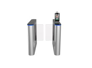 Wholesale Automatic Face Recognition Turnstile Gate SUS304 Brushless Swing 5 Pairs from china suppliers