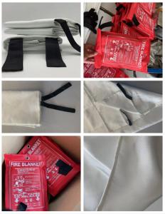 Wholesale Fire Blanket for Home and Kitchen, Fiberglass Welding Fire Blanket Fire Curtain Heat Insulation Material from china suppliers