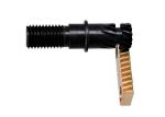 M0.5 Miniature Helical Gear Racks Toothed Rack 18mm Length ZnCuSn10Pb1