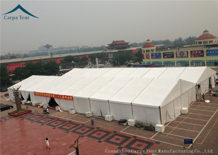 Waterproof PVC Coated Exhibition Tents 800 Seater For Outdoor Events