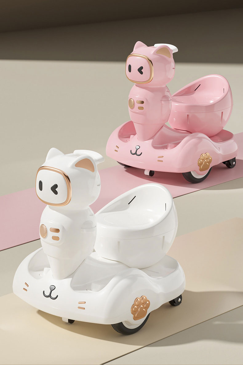 Children's Electric Balance Car Basic Seat Type 360 Degree Rotation and Anti Collision Feature