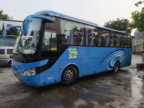 4250mm Wheelbase 162kw 39 Seats Second Hand Buses Used Coach Bus Yutong Buses