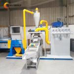 100-1000kg Capacity Copper Cable Wire Crushing Separating Granulating Machine