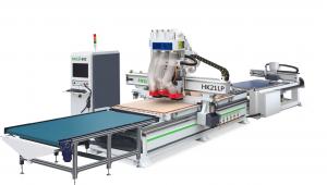 Wholesale 21kw Fully Automatic Cnc Wood Carving Machine Cnc Router Machine Cabinet Making Kitchen from china suppliers