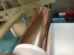 Wholesale Refined Ultra Thin Copper foil 6um, Max 620mm Width Battery Copper Sheet Roll from china suppliers