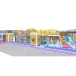 Kids Indoor Play Ground Equipment Safety Fun Indoor Playground Space Theme
