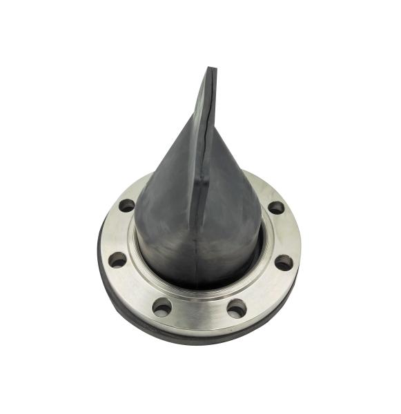 EN 1092-2 Flanged Blowdown Rubber Duckbill Valve Flexible Neoprene Rubber Check