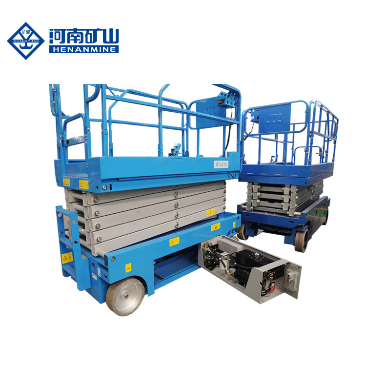 Self Propelled Aerial Work Platform 12m Mobile Scissor Hydraulic