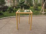 Hand-Woven Brown / White Resin Wicker Bar Set For Outdoor Garden