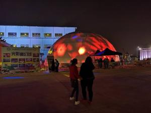Wholesale Exhibition Air Tight Inflatable Event Tent For Booth , Inflatable LED Tent from china suppliers