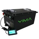 48 Volt 105ah LiFePO4 Electric Golf Cart Lithium Battery Built-In BMS Protection