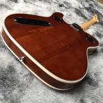 2020 Grand Special F Hole TELE P90 Pickuo Electric Guitar Quilted Maple Abalone