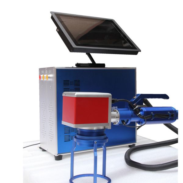 Durable CNC Portable Fiber Laser Marking Machine For Zippo Stainless Steel