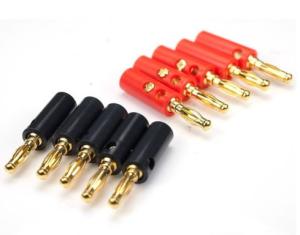 Wholesale 4mm Gold plated Banana Plugs Connector from china suppliers