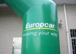 Green Custom Inflatable Arch / Inflatable Start Finish Arch Wind Resistance