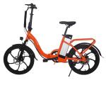 36V Electric Folding Bike 250W Rear Hub Motor Electric Bike 30-50Km/h Max Speed