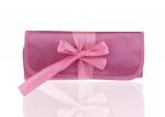 Pink waterproof Bag Makeup Brush Cylinder Including Contour Brush