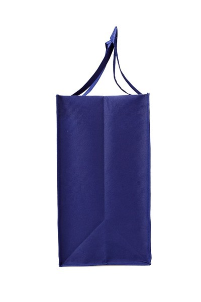 Promotional custom non woven Shopping Bag with X sewing for liquor