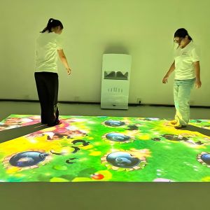 Interactive Floor Projection Machine for Schools and Kids