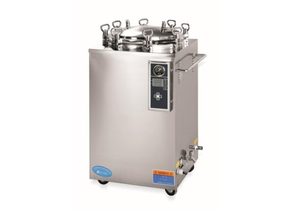 Vertical Pressure Steam Sterilizer Digital Display Manual / Semi - Automatic