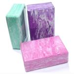 OEM Non Slip Camouflage Marble EVAFoam Yoga Block For Body Shaping Training