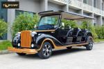 Electric Powered 6 Person Classic Car Golf Carts With Cool Style Accessories