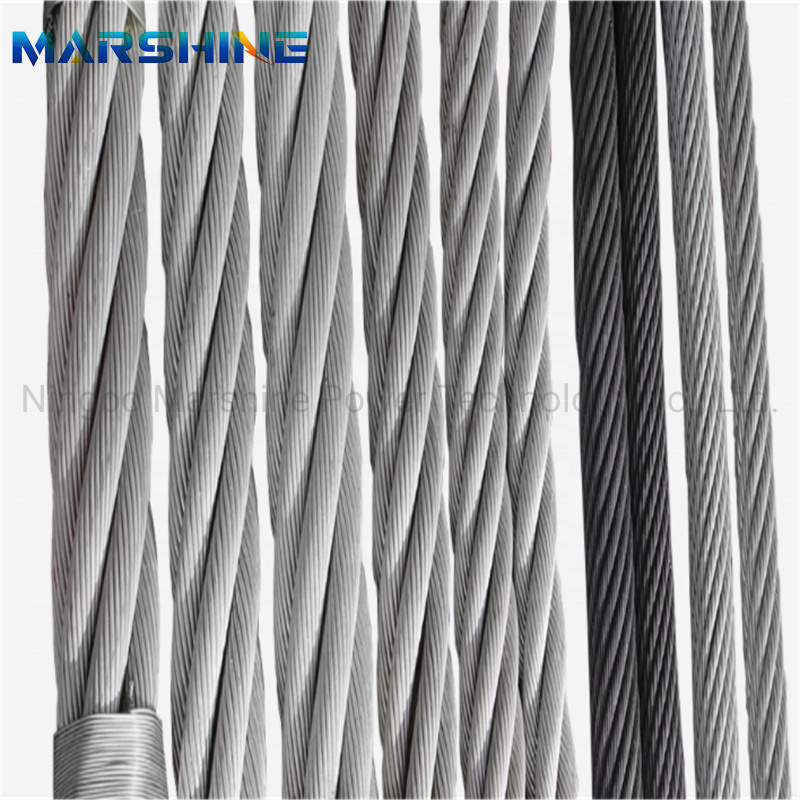 High Tensile Strength Bright Surface Galvanized Steel Wire Rope