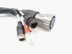 Waterproof 2m 22AWG 10PIN Aviation Connector Cable