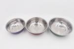 3pcs Cookware set different size stainless steel mixing bowl stainless steel