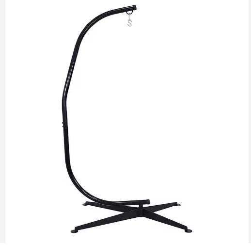 260KGS Weight Capacity Tuman Metal Egg Swing Chair for Living Room C-Style Frame