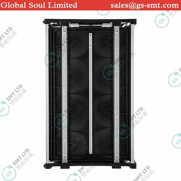 Aluminum Alloy Anti Static PCB Magazine Rack For SMT Loader And Unloader PCB Storage