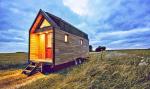 Single Family Light Steel Prefab Modular Home Tiny House on Wheels Micro Mobile