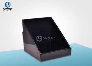 Wholesale Retail Store Black PDQ Counter Display Black Colour With CMYK Full Color Printing from china suppliers