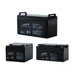 Wholesale LIRUISI communication battery 12V 100Ah valve regulated sealed lead-acid battery LC12-100 from china suppliers