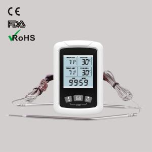 Wholesale 2 Dual Temp Bbq Thermometer Kit Magnetic Temperature Gauge For Grill from china suppliers
