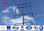 26.5M 5mm Steel Thickness Galvanized Steel Light Tension Electric Pole With