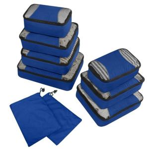 Wholesale Double Sides Luxury Travel Packing Cubes Minimalist Water Resistant With Laundry Bag from china suppliers