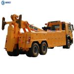 Speed 80Km/H SINOTRUK HOWO 20 Ton 6x4 Road Recovery Wrecker Special Purpose