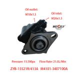Stock Yuchai 6M Engine M4101-3407100A Yuchai Series Steering Pump
