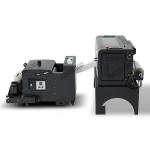 Black Multi Color DTF Printer With Film Paper Textile Printing
