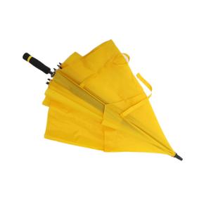 Wholesale Vented Square Shape Dual Canopy Golf Umbrella With Fiberglass Frame And EVA Handle from china suppliers