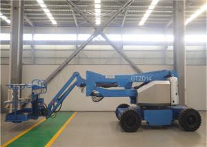 Wholesale Automatization Electric Articulating Boom Lift 14M High Pressure Double Crank from china suppliers