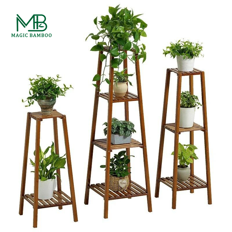 Modern Style Multi-layer Flower Stand for Balcony and Living Room Decoration