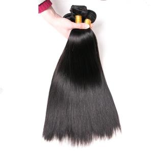 China Women Dyeable Hair Extensions For Short Hair , Double Layer Long Black Hair Extensions on sale