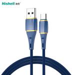 Hishell Nylon Braid Mobile Phone USB Cables Type C Anti Abrasion
