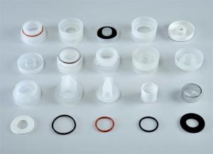 Wholesale OEM Plastic Flange Filter End Caps Plastic Sheets Inside 0.4~1.2mm Thick from china suppliers