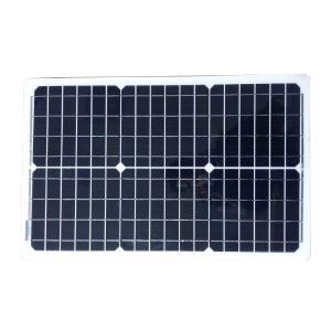 Wholesale Photovoltaic Flexible Monocrystalline Solar Panel 25W 12V For Outside Street Light from china suppliers