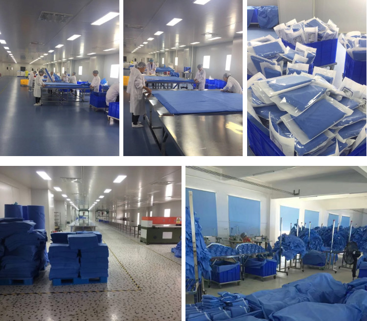 Sky Blue Waterproof Disposable Shoe Protectors for Laboratory