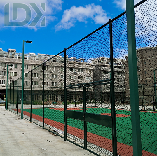 High Strength Soccer Cage Sport Field Panna Football Pitch Steel Fence